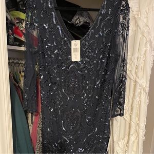 New with tags beaded gown retail over $200